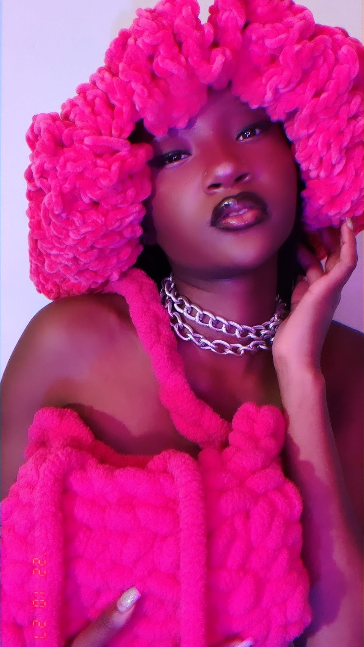 PINK FLOPPY HAT